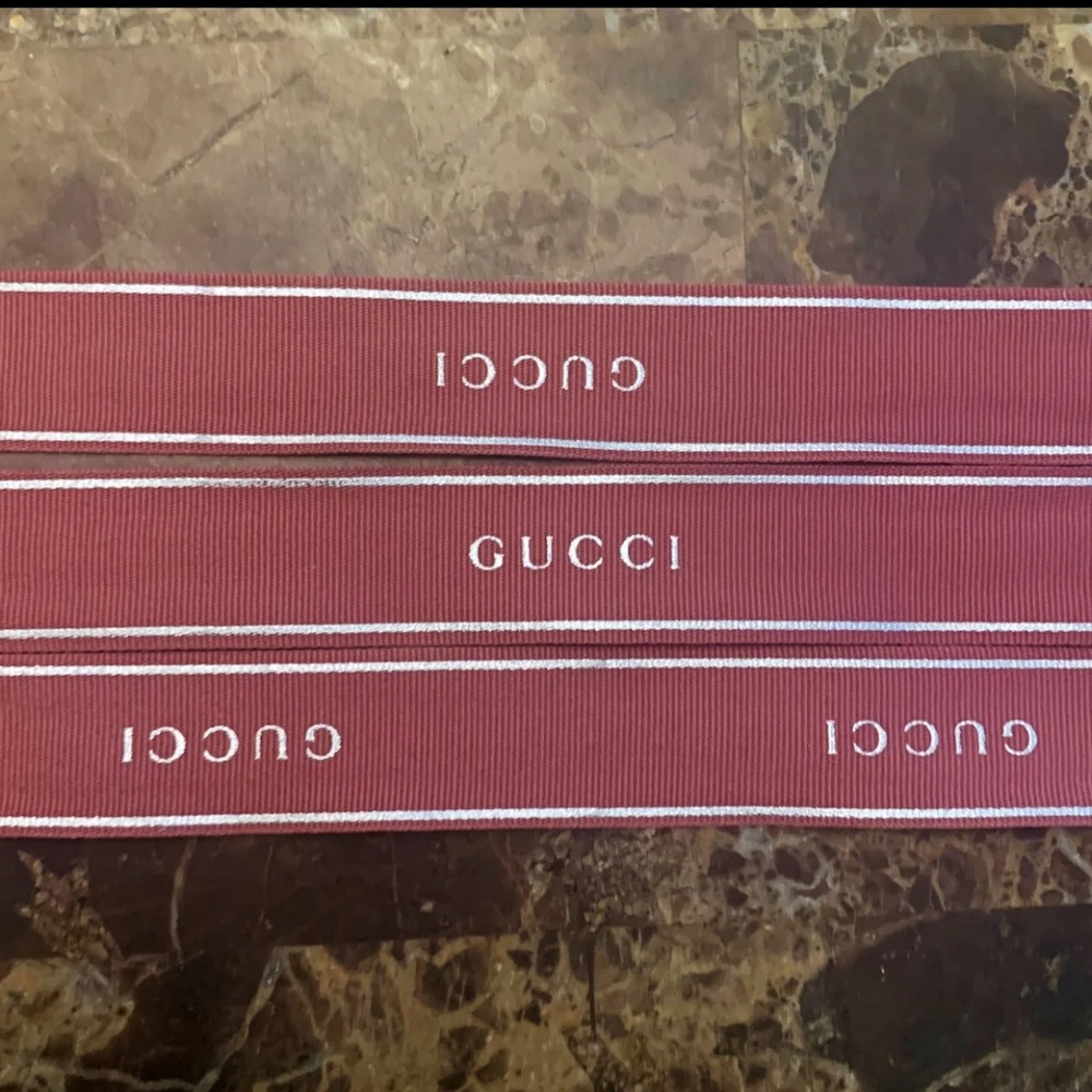 Gucci Ribbon Mauve 3 Yards